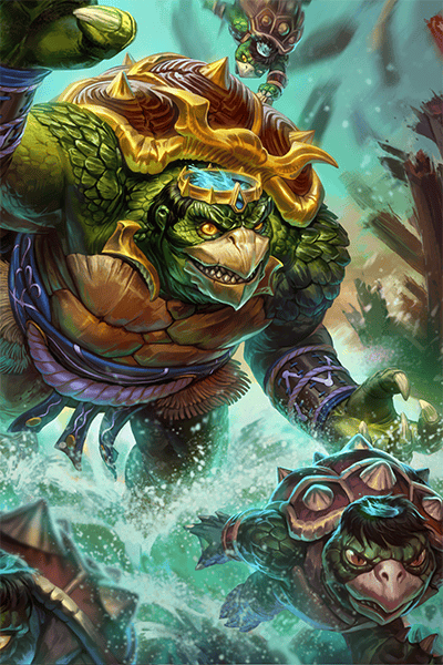 Kuzenbo Smite 2 god card art